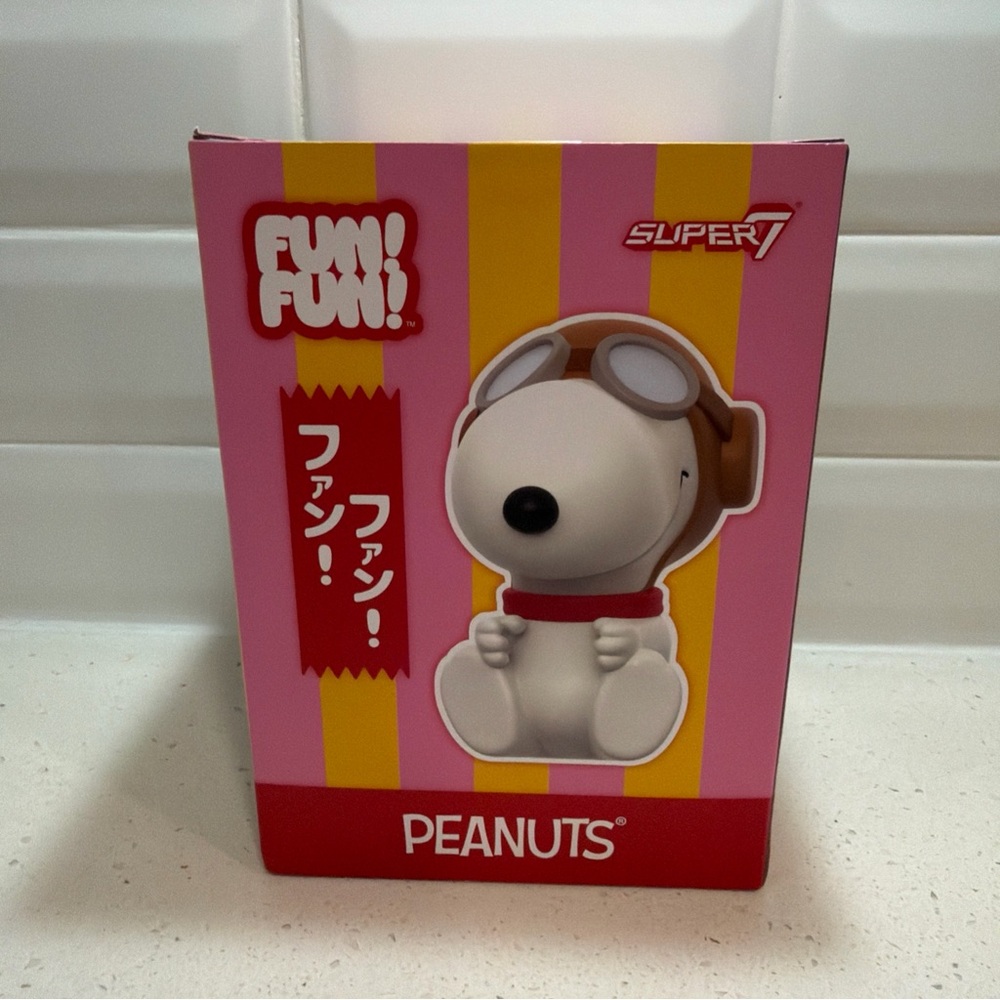 Super7 - Peanuts - FUN! FUN! Wv2 - Snoopy (Flying Ace) [New Toy] Action Figure - Picture 5 of 6